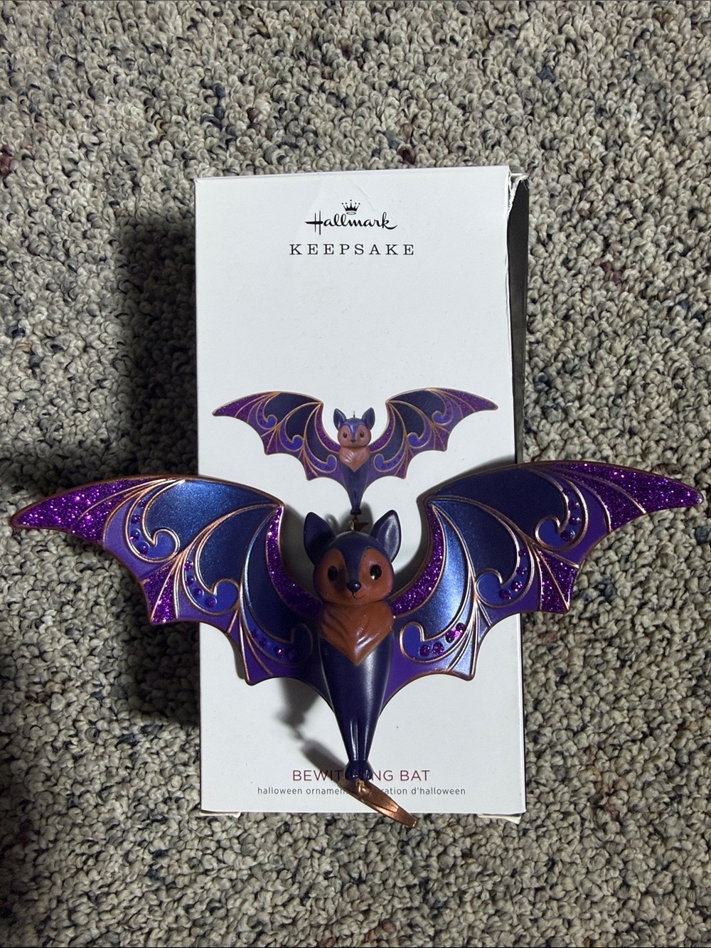 Hallmark Keepsake Bewitching Bat Ornament by Artist Edythe Kegrize 2018